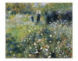 Woman with a Parasol in the Garden  1875