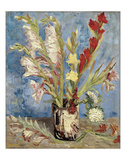 Vase with Gladioli and China Asters  1886