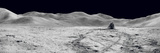 Laser Reflectors  Rover Tracks and Footprints Left on the Moon's Surface