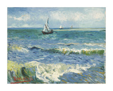 The Sea at Les Saintes-Maries-de-la-Mer  1888