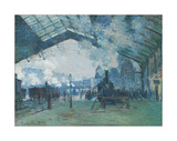 Arrival of the Normandy Train  Gare Saint-Lazare  1877