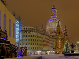 Frauenkirche Church at Christmas