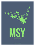 Msy New Orleans Poster 2