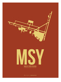 Msy New Orleans Poster 1