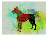 Boxer Watercolor