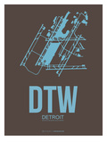 Dtw Detroit Poster 1