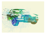 Chevy Camaro Watercolor