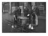 Breakfast Outside the Tacoma Commons Mission  1930