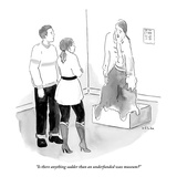 "Is there anything sadder than an underfunded wax museum" - New Yorker Cartoon
