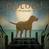 Moonrise Yellow Dog - Golden Pond