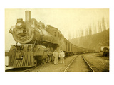 Northern Pacific Locomotive  Point Defiance  Tacoma  WA  ca 1914