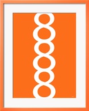 Orange Figure 8 Design