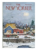 The New Yorker Cover - January 6  1973