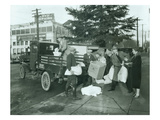 Elks Loading Charitable Provisions for Christmas  1927