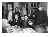 Mealtime at Salvation Army  1930