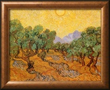 Sun over Olive Grove  1889