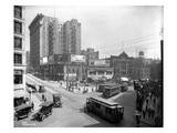 Second Avenue and Yesler Way  Seattle  1916