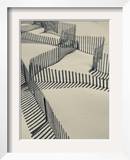 New York  Long Island  the Hamptons  Westhampton Beach  Beach Erosion Fence  USA