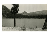 Kloochman Rock and Rimrock Lake  ca 1950