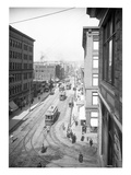 Pike Street from Second Avenue  Seattle  1908