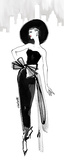 Fifties Fashion IV with Red