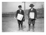 Newspaper Boys  Seattle  1913