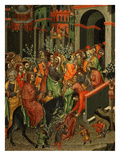 Christ's Entry into Jerusalem  from Predella  Montepulciano Cathedral  Italy