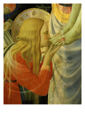 Mary Magdalene Kissing Christ's Feet  from the Deposition of Christ  1435 (Detail)