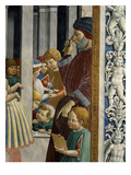 Schoolmaster and Pupils  from Saint Augustine Being Taken to School