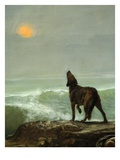 Dog Howling at the Moon  from Les Garde-Côtes Gaulois (Gaulish Coastguards) (Rf 907) (Detail)