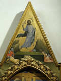 Resurrection of Christ  Central Pinnacle of Holy Trinity Altarpiece with Deposition of Christ  1435