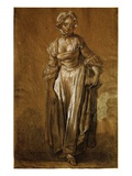 Jeune Fille Debout (Young Girl Standing)  Drawing