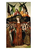 The Virgin of Mercy  from Altarpiece of the Convent of Santa Clara  Palencia  Spain  15th Century
