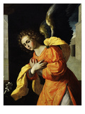 Angel Gabriel  from the Annunciation  1638-39 (Detail)