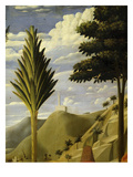 Landscape with White Castle on Hilltop  from the Deposition of Christ  1435  from Holy Trinity