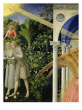 Adam and Eve Expelled from Paradise  from the Annunciation  1430-35 Altarpiece