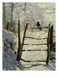 La Pie  the Magpie  1868-69  Detail Painted at Etretat  France