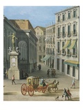 Chiesa San Paolo (Saint Paul's Church)  Naples  Italy (Detail Showing Carriage)