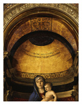 Madonna and Child  Cupola from Frari Triptych (Detail)