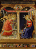 The Annunciation  from C 1440 Altarpiece of Convent of Montecarlo