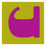 Letter U Green