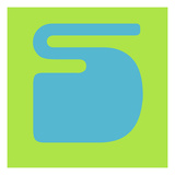 Letter S Blue