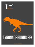 Yellow on Grey Dinosaur