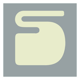 Letter S White