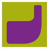 Letter J Purple