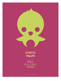 Yellow Chick Multilingual Poster