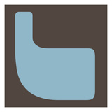 Letter L Blue