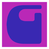 Letter G Blue