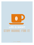Coffee Poster Orange