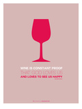 Wine Poster Red